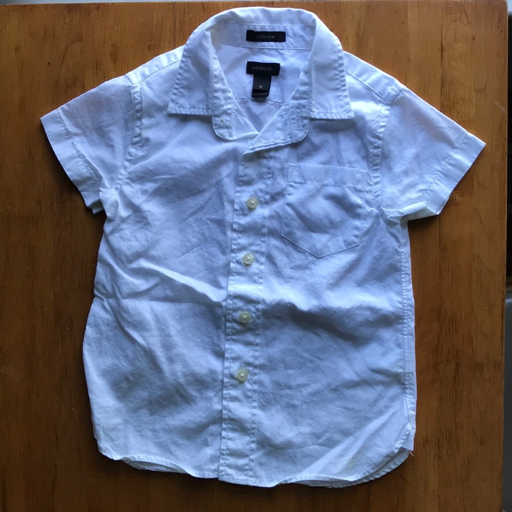 Crewcuts LUDLOW Short-sleeve button up. 2T